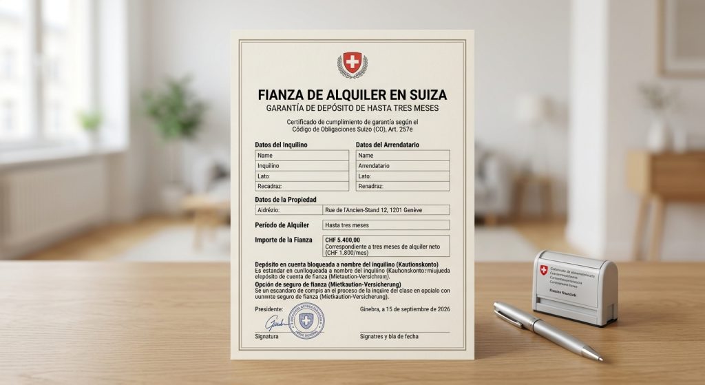 contrato fianza alquiler