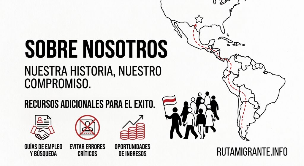 Sobre nosotros, nuestra historia y compromiso rutamigrante.info
